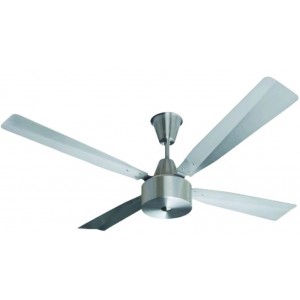 Brushed Alu Fan 4 Blade Alu. 1200MM + Remote