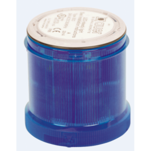 STEADY ON BLUE LIGHT 7W 70mm (ORDER LAMP SEPERATELY)