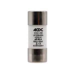 80A ULTRA FAST 22X58mm FUSE 660V