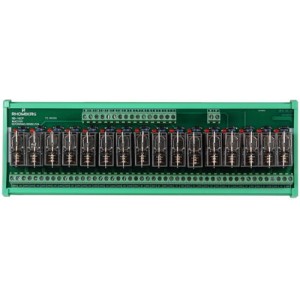 16-WAY PLUG-IN Relay Board Closed Base 110VAC