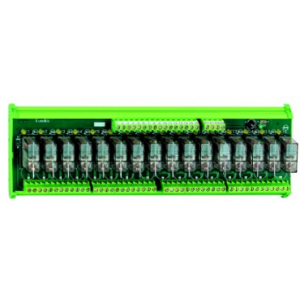16-WAY 2C/O 24VAC 5A Relay Board C/W Housing