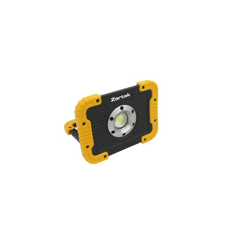 Zartek ZA-448 LED 10W Worklight 800Lm, Rechargeable via USB, Powerbank  Cable