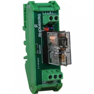 1-WAY 1C/O 230VAC Relay Board Closed Base