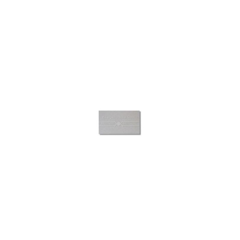 Unbranded FR04 Call Point Spare Glass