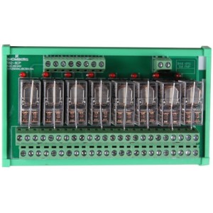 8-WAY 2C/O 230VAC 5A Relay Board C/W Housing
