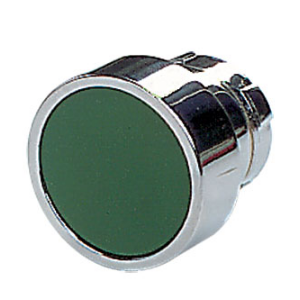 Green Flush Pushbutton Head