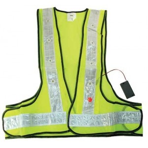 Yellow Reflective Safety Vest With 5CM Reflective Tape
