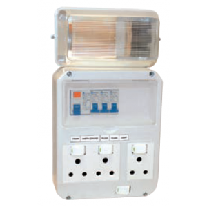 READY BOARD WITH BULKHEAD LIGHT C/W 40A EL + CBs