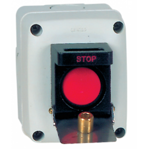 Pushbutton Station Stop Padlockable