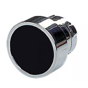 Black Flush Pushbutton Head