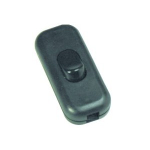 IN-LINE Black Rocker Switch 2AMP