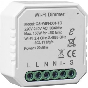 Dimmer 150W WIFI + Rf 1 Gang Smart Switch Module