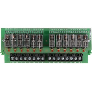 12-WAY PLUG-IN Relay Board 12VDC Open Base