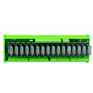 12-WAY 2C/O PLUG-IN Relay Board 12VDC