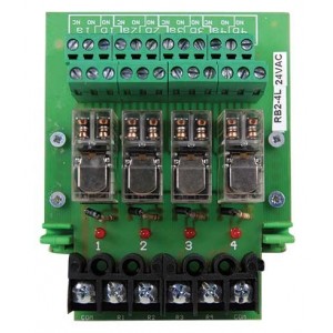 4-WAY 2C/O Relay Board 24VAC