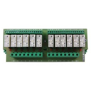 12-WAY PLUG-IN Relay Board 24VDC Open Base. Positive