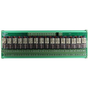 16-WAY 2C/O 230VAC 5A Relay Board C/W Housing