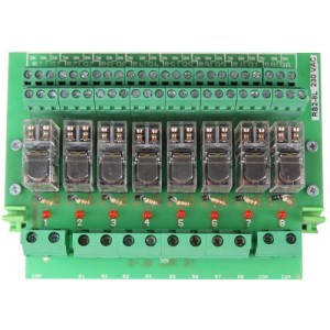 8-WAY 2C/O Relay Board 230VAC
