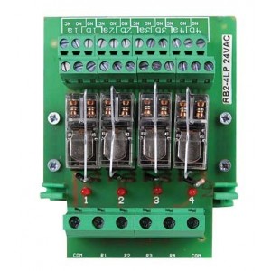 4-WAY 2C/O PLUG-IN Relay Board 24VAC