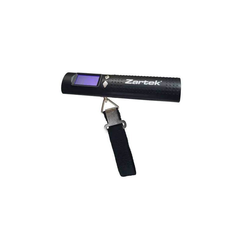Zartek ZA-315 USB Rechargeable luggage Hand Held SCALE Powerbank 2600MAh/ Flashlight 300 Lumen