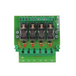 4-WAY Relay Board 24VDC Open Base
