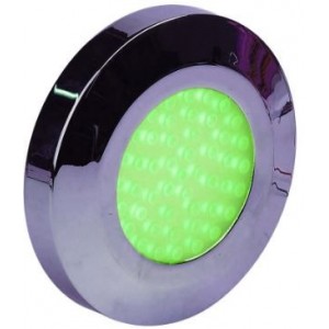 230VAC GREEN LED ALUMINIUM IP44 93x21 DIA