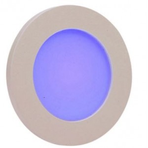 12V AC/DC BLUE LED PLASTIC IP68 122x53 DIA