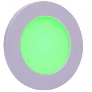 12VAC/DC GREEN LED PLASTIC IP68 122x53 DIA