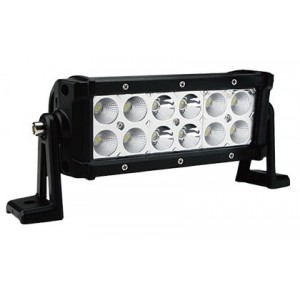 36W LED (12X3W)LIGHT BAR-FLOOD-9-32VDC-IP67-25X2X114X87MM