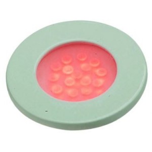 230VAC RED LED ALUMINIUM IP44 69x22.5 DIA