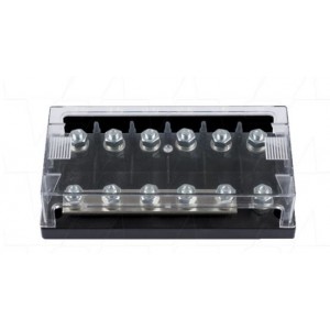 Victron 6-WAY Mega Fuse Base With Busbar