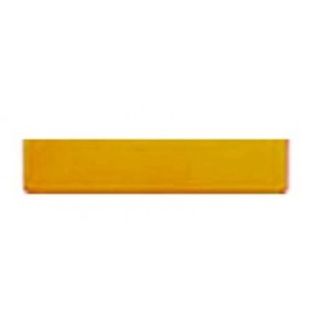 SELF ADHESIVE AMBER REFLECTOR 110x40mm