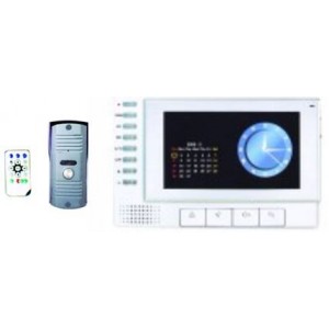 Wired Colour Doorphone Kit C/W 7" Monitor. Station