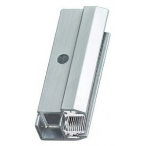 100MM Alu. End Clamp For Double Glass Panels (clamp Only)