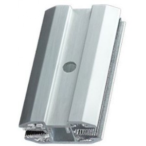 100MM Alu. Middle Clamp For Double Glass Panels (clamp Only)