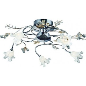 230V/12V DECORATIVE CEILING LAMP FITTING 5x20W G4 INCLUDED