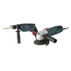 500W Drill / 650W Grinder Combo Set