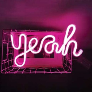 Yeahled Neon Motif Red 3XAA/USB