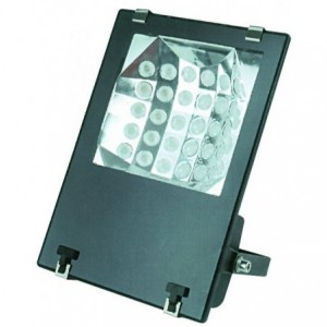230VAC Cool White LED Alum. Flood Light 52.5W 30LED IP65