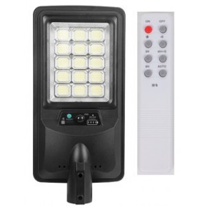 60W LED Solar Street Light 15W Panel 3.2V/22AH Batt.
