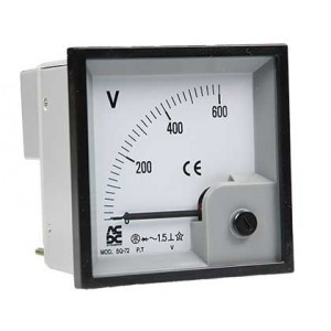 Voltmeter 0-600VAC Rectified Type