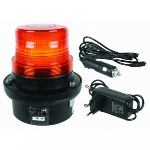 Sirenco PORTABLE/MAGNETIC LED Beacon Red Rechargeable