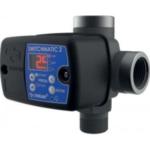 110-230VAC- 0.5-7BAR Pressure Sw- Lcd- G1"