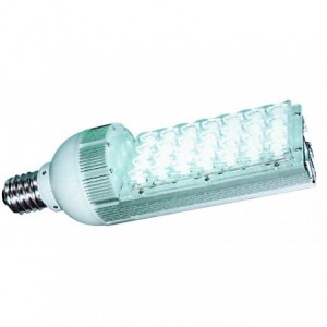 40W LED E40 Street Light Pure White Lamp 85-264VAC