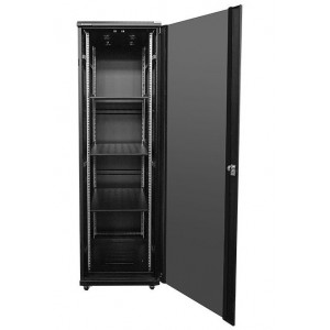  42U 800 Deep Cabinet 4 Fans & 3 Shelves