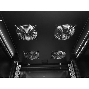  42U 800 Deep Cabinet 4 Fans & 3 Shelves