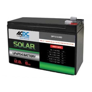 102.4Wh 8Ah 12.8V LiFePO4 BATTERY UPS/GATE MOTOR