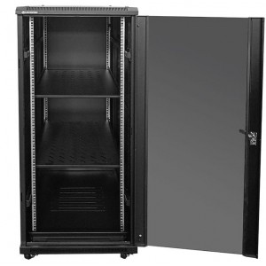  27U 800 Deep Cabinet 4 Fans & 2 Shelves