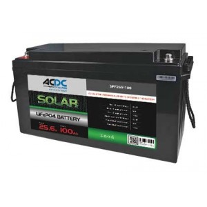 2560Wh 100Ah 25.6V LiFePO4 BATTERY