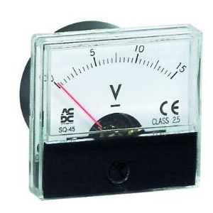 50x50 AMMETER 20A AC DIRECT CONNECTED
